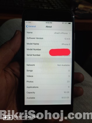 Apple iphone 6 16GB (Used)